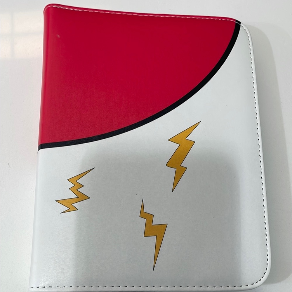 Trading card collector zipper album